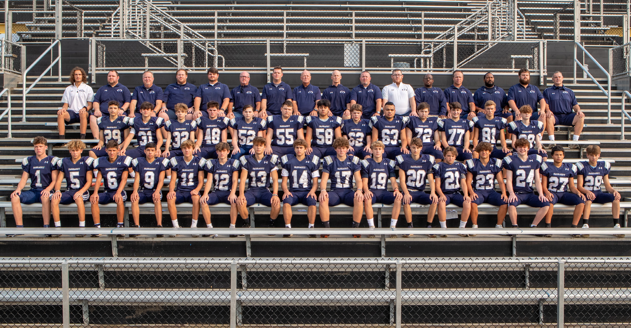 2021 Freshmen Official Home of Farragut Football